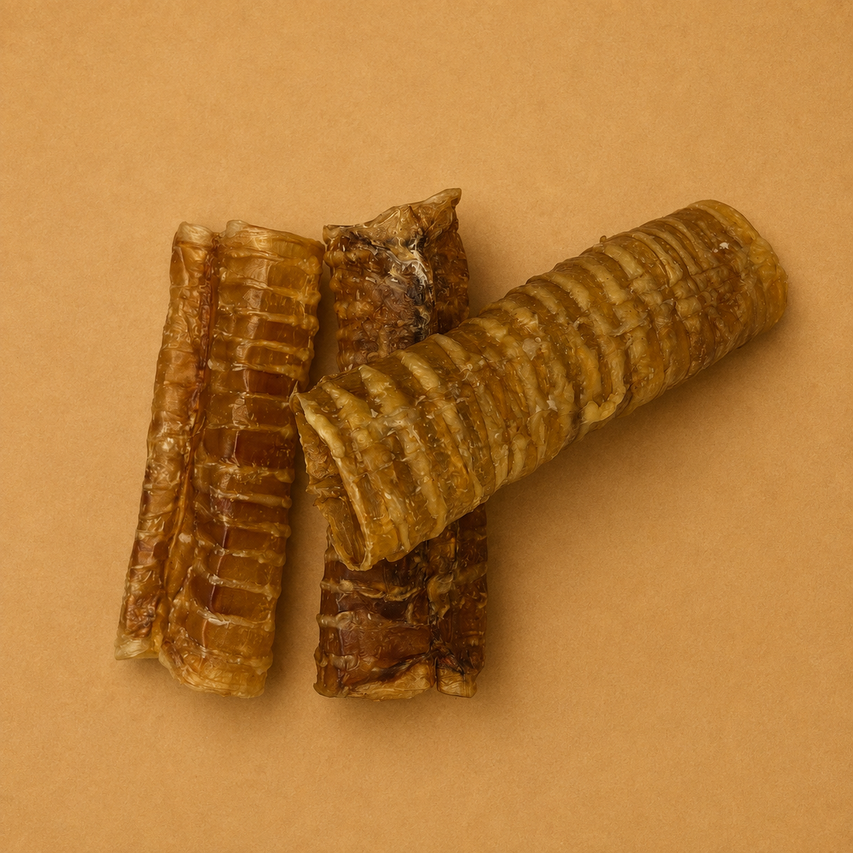 100% Natural Beef Trachea- pack of 3
