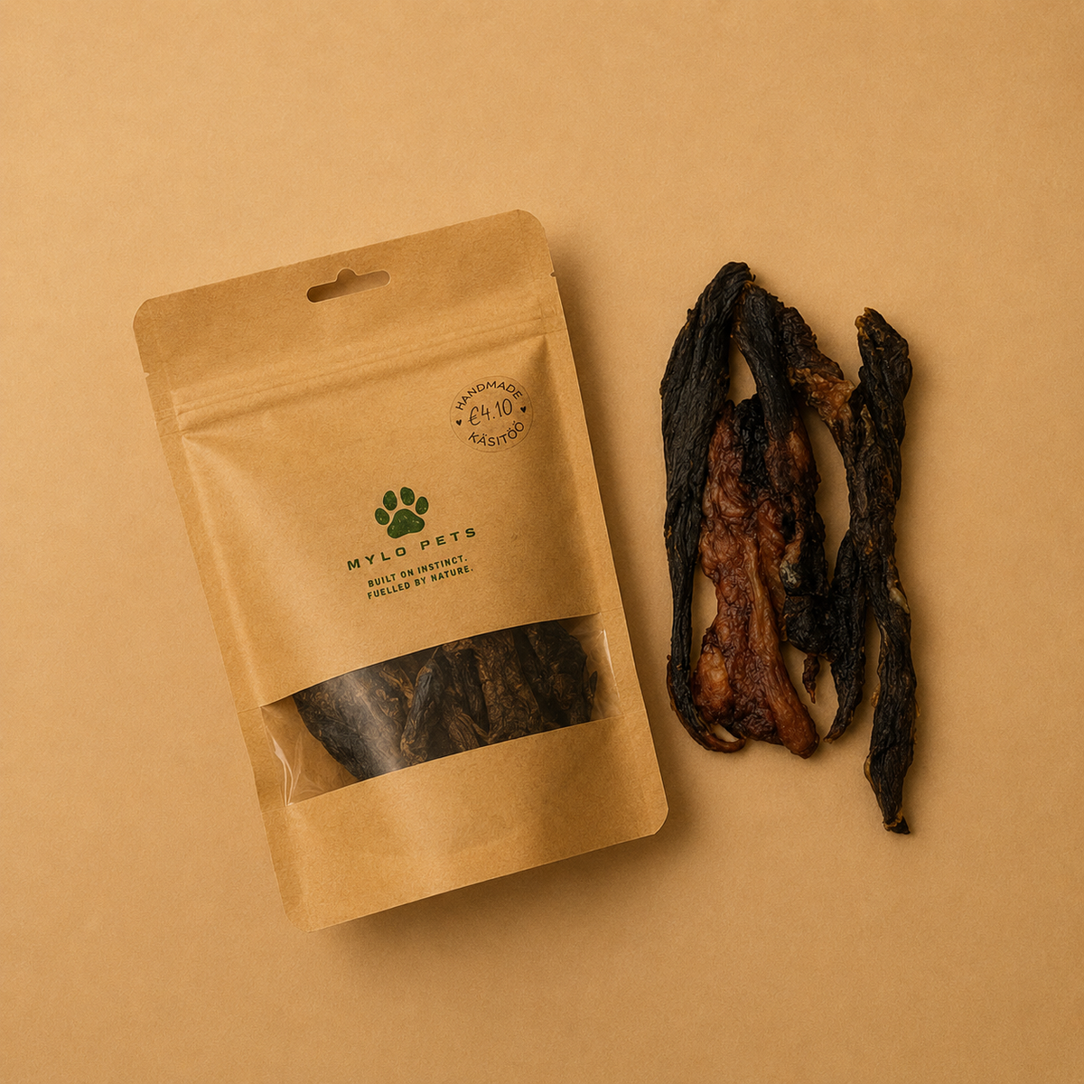 100%  Natural Beef Jerky - 100 gr